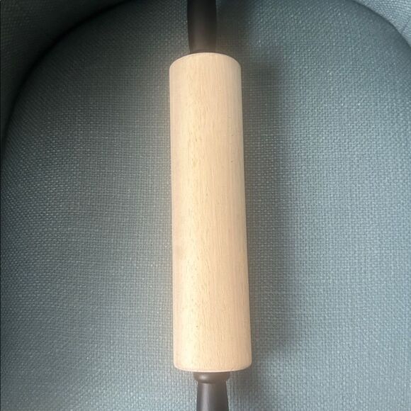 Hearth & Hand Magnolia Rolling Pin  Black Handles - Picture 2 of 3